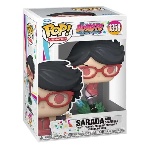 Boruto Funko Pop Vinyl: Sarada with Sharingan