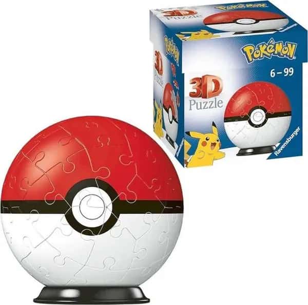Pokemon 3D Puzzle - Poke Ball (55 pc)