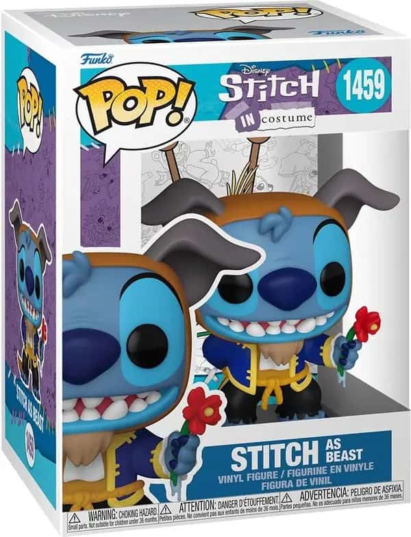 Disney Stitch Costume Funko Pop Vinyl: Stitch as Beast