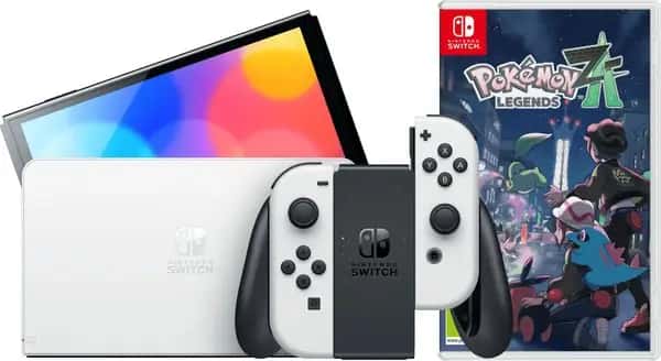 Nintendo Switch OLED Wit + Pokémon Legends: Z-A