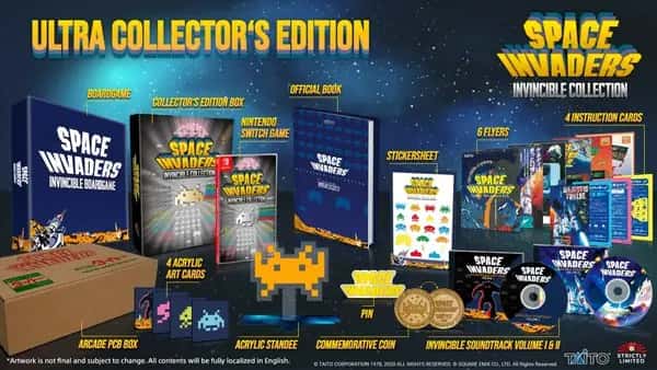 Space Invaders Invincible Collection Ultra Collector's Edition