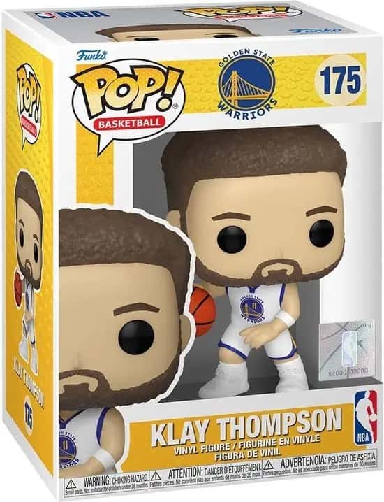 Pop Basketball: NBA Warriors - Klay Thompson Funko Pop #175