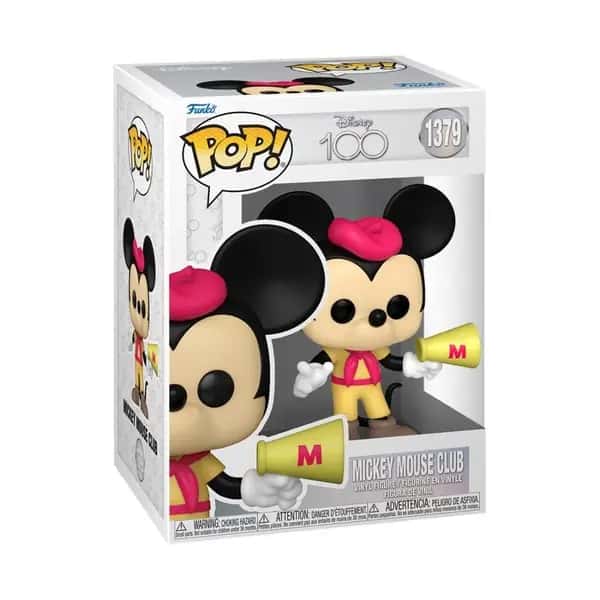 Disney 100 Years Funko Pop Vinyl: Mickey Mouse Club