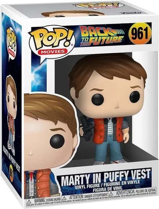 Back to the Future Funko Pop Vinyl: Marty in Puffy Vest