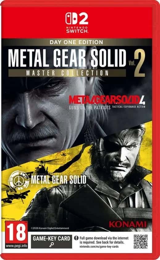 Nintendo Switch 2 Metal Gear Solid Master Collection Vol. 2 - Day One Edition