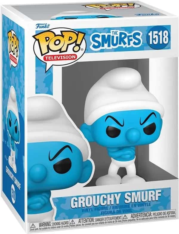The Smurfs Funko Pop Vinyl: Grouchy Smurf