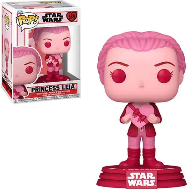 Star Wars Valentines Funko Pop Vinyl: Leia