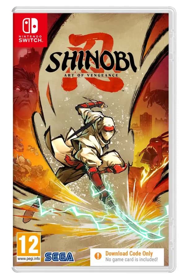 Nintendo Switch Shinobi: Art of Vengeance (Code in Box)
