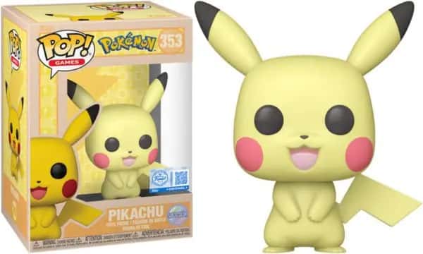 Pokemon Funko Pop Vinyl: Pikachu (Pastel)