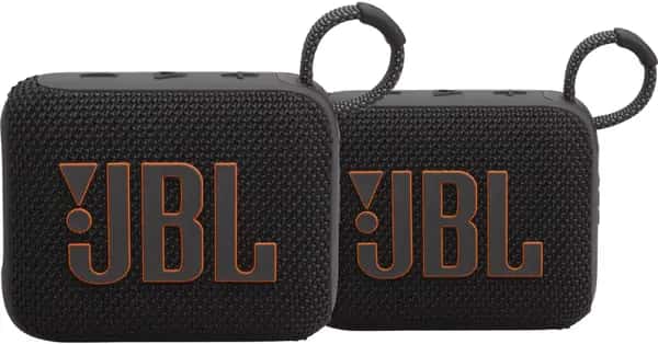 JBL Go 4 Zwart 2-pack