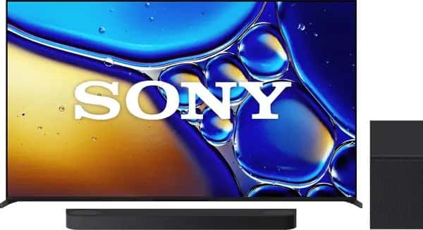 Sony Bravia 8 II 65" QD-OLED (2025) + Sony Bravia Theatre Bar 6 Zwart