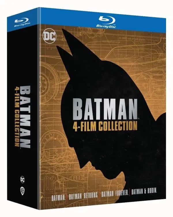 Batman 1-4 Collection (Blu-Ray)