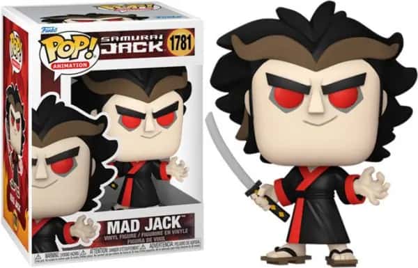 Samurai Jack Funko Pop Vinyl: Mad Jack (1781)