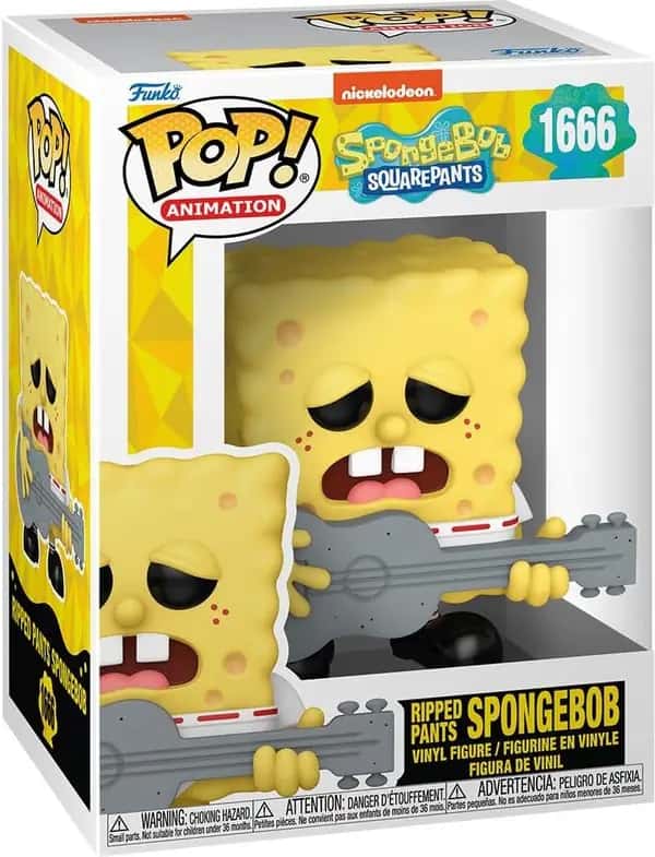 Spongebob Squarepants Funko Pop Vinyl: Ripped Pants Spongebob