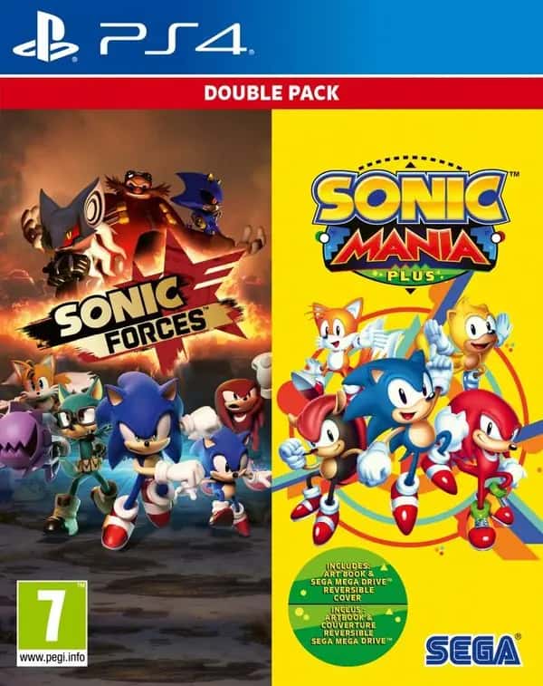 Sonic Forces + Sonic Mania Plus (Sonic Double Pack) - PS4