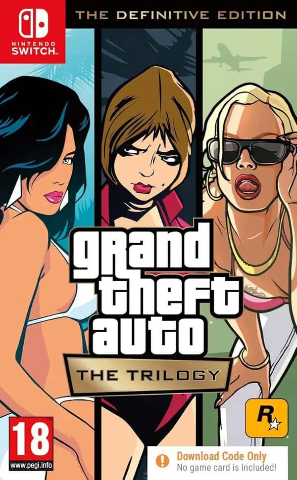 Grand Theft Auto The Trilogy - Definitive Edition (Code in a Box)