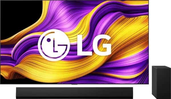 LG 83" OLED EVO G55 4K (2025) + Sonos Arc Ultra Zwart