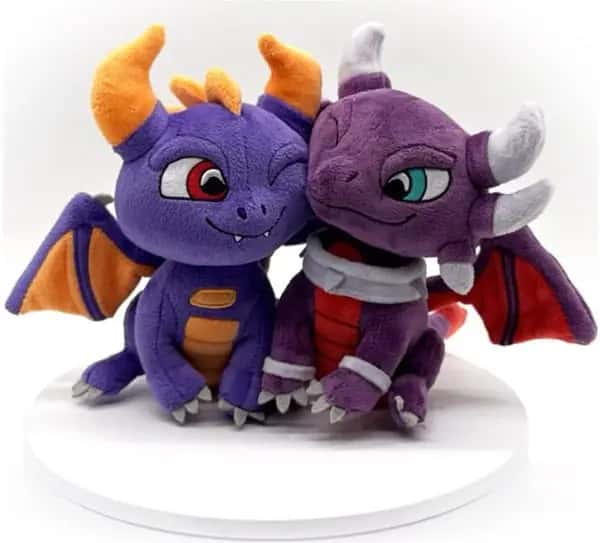 Skylanders Youtooz Pluche 2-Pack - Valentine's Spyro & Cynder
