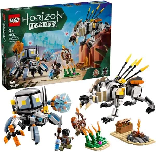 LEGO Horizon Adventures - Aloy & Varl vs. Shell-Walkers & Sawtooth