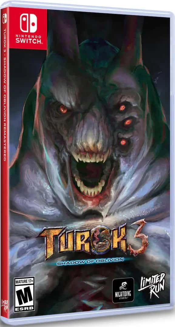 Turok 3 Shadow of Oblivion Remastered (Limited Run) (Nintendo Switch)