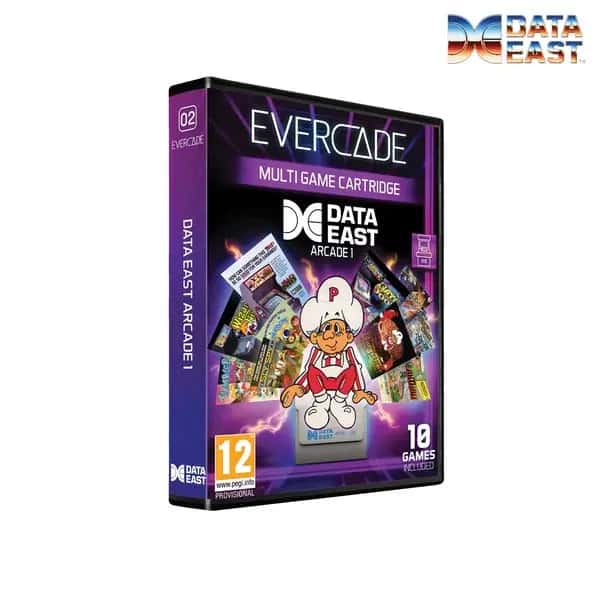 Evercade Data East Arcade Cartridge 1