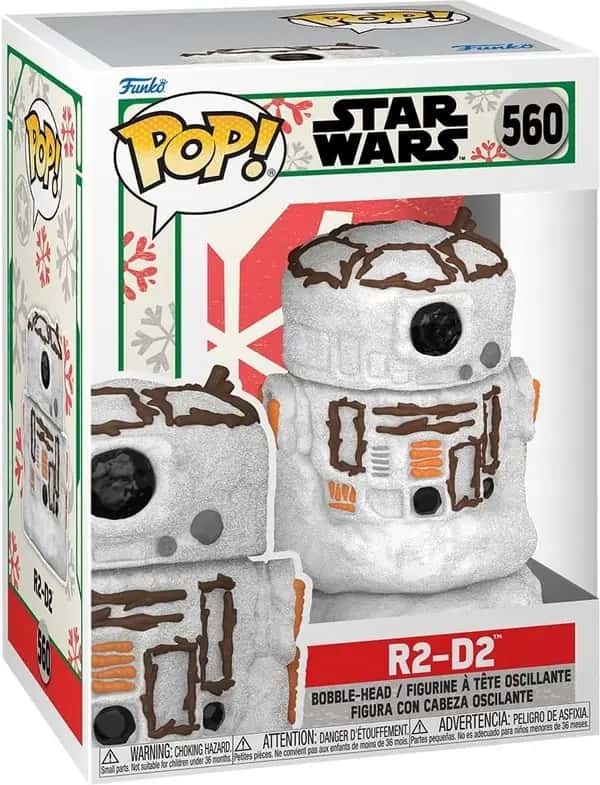 Star Wars Holiday Funko Pop Vinyl: R2-D2 Snow Man