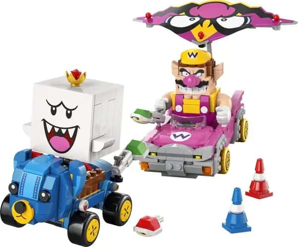Mario Kart - Wario en King Boo