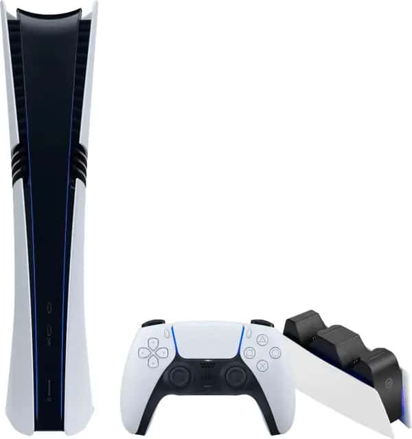 PlayStation 5 Pro Digital Edition + Oplaadstation