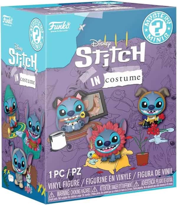Disney Lilo & Stitch - Stitch in Costume Funko Mini Mystery Vinyl Figure Blind Box (1 Figure)