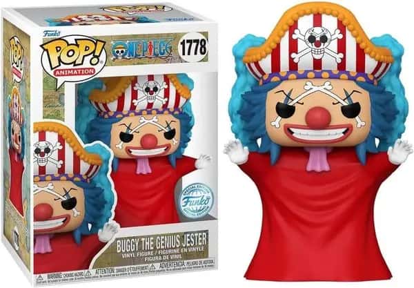 One Piece Funko Pop Vinyl: Buggy the Genius Jester (Special Edition)