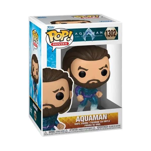 Aquaman and the Lost Kingdom Funko Pop Vinyl: Aquaman Stealth Suit