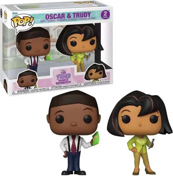 Disney The Proud Family Funko Pop Vinyl 2-Pack: Oscar & Trudy (Special Edition)