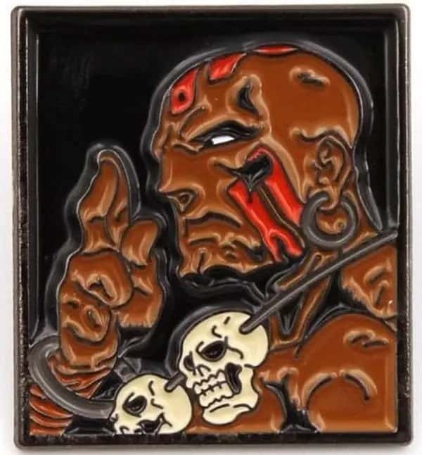Street Fighter Pin Badge: Dhalsim