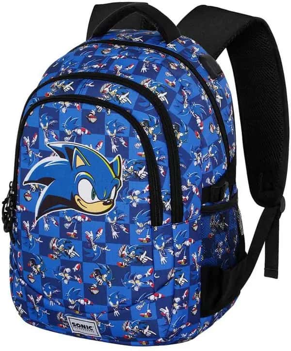 Sonic The Hedgehog Backpack - Sonic Pattern