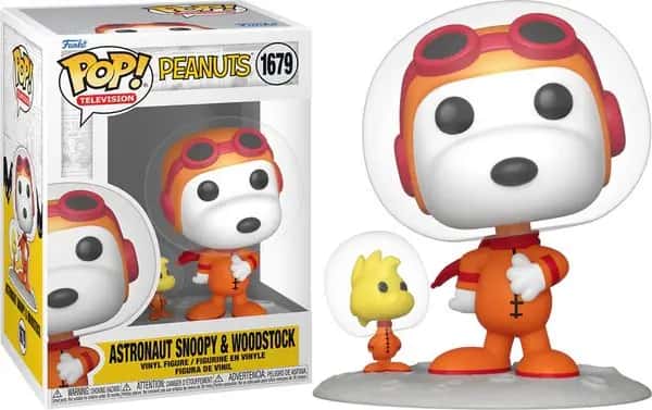 Peanuts Funko Pop Vinyl: Astronaut Snoopy & Woodstock