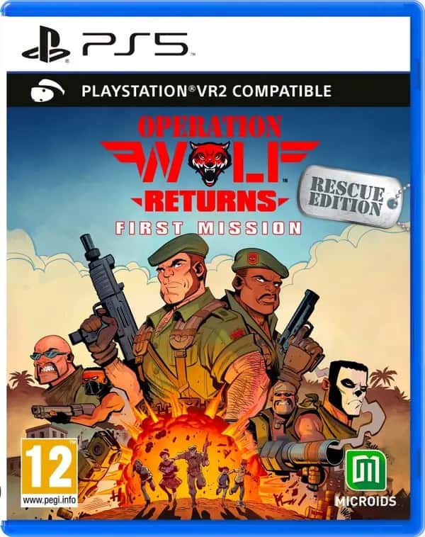 Operation Wolf Returns: First Mission Rescue Edition (PlayStation 5)