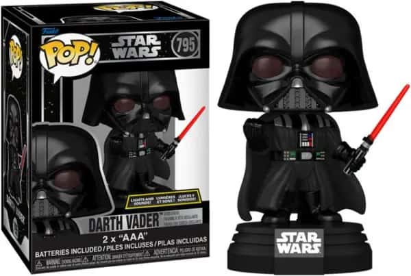 Star Wars Funko Pop Vinyl: Darth Vader (with Lights & Sound)