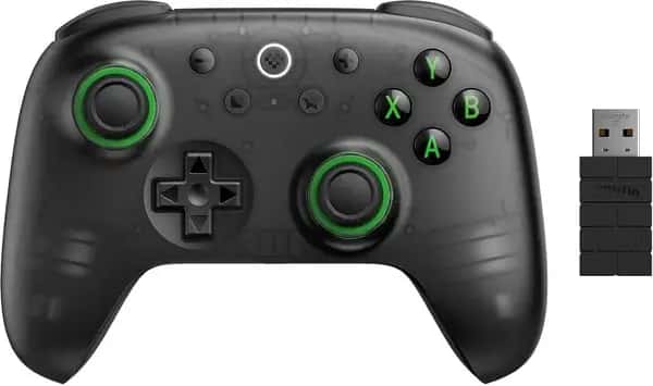 8BitDo Ultimate 2C 2.4G Wireless Controller - Transparant Black Edition