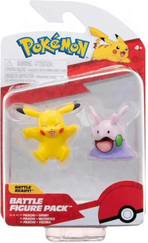Pokemon Battle Figure Pack - Pikachu & Goomy