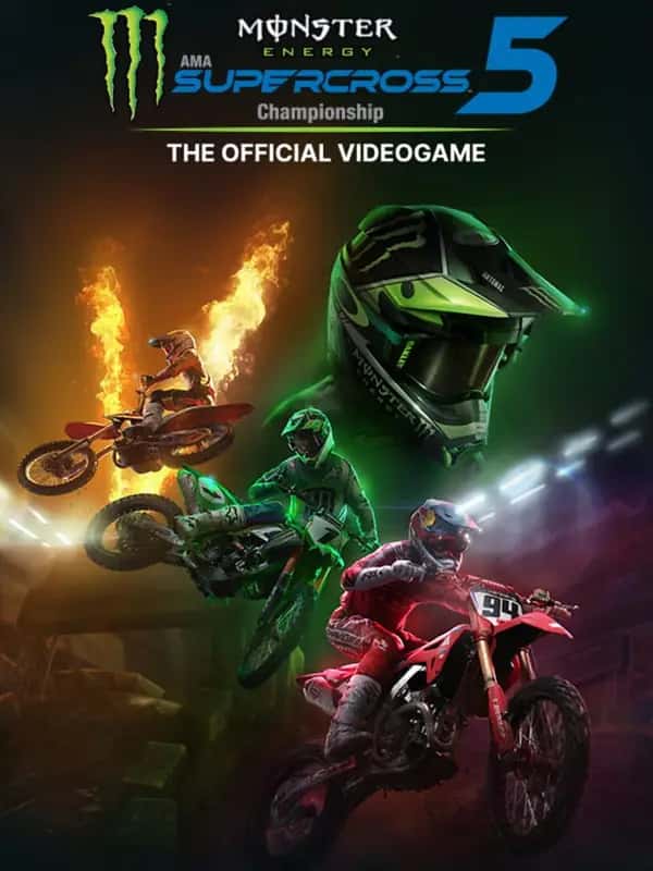 Monster Energy Supercross 5: Het officiële videospel - Microsoft Xbox One - Racing