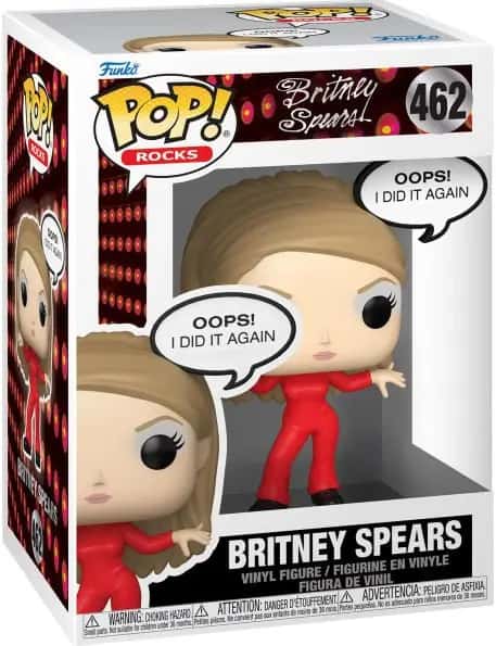 Britney Spears Funko Pop Vinyl: Britney Spears (Oops, I Did It Again)