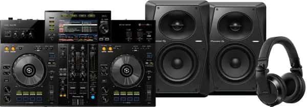 Pioneer DJ XDJ-RR + Pioneer DJ HDJ-X7 Zwart + Pioneer VM50 (per paar)