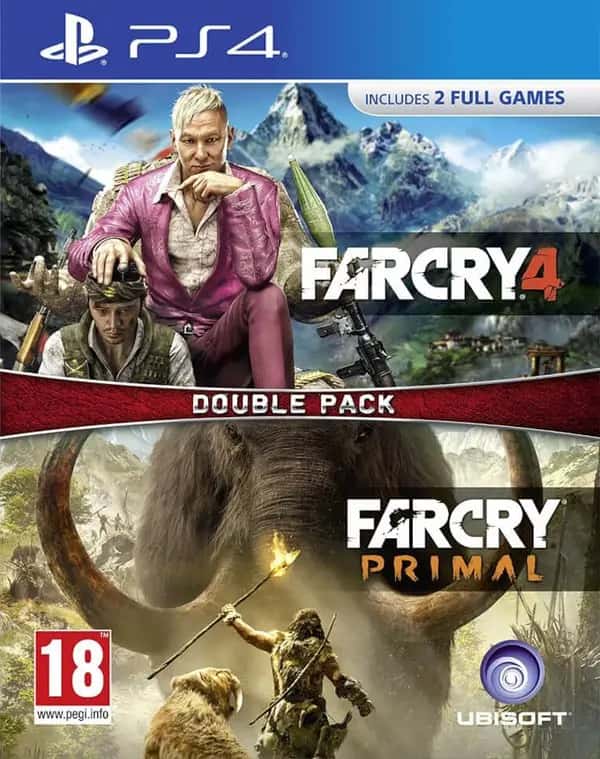 Far Cry 4 + Far Cry Primal (Double Pack) (PlayStation 4)