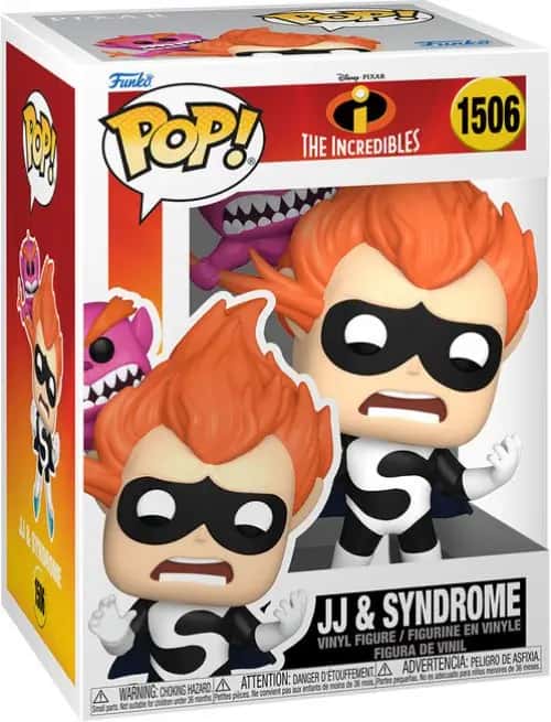 The Incredibles Funko Pop Vinyl: JJ & Syndrome