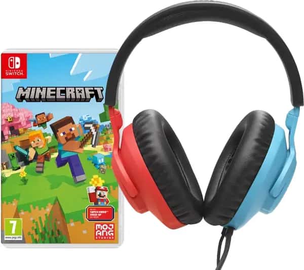Minecraft Nintendo Switch + JBL Quantum 100N