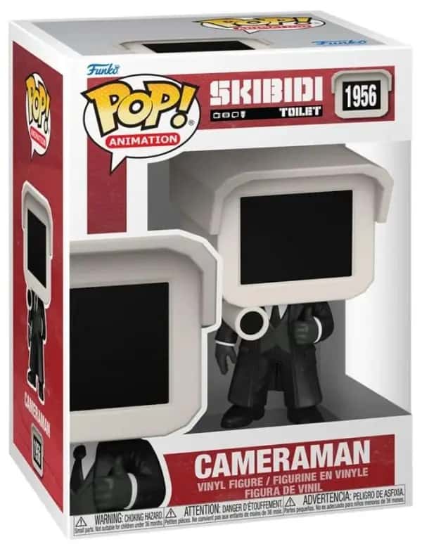 Pop Animation: Skibidi Toilet - Cameraman Funko Pop #1956