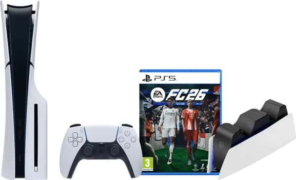 PlayStation 5 Slim Disc Edition + Oplaadstation