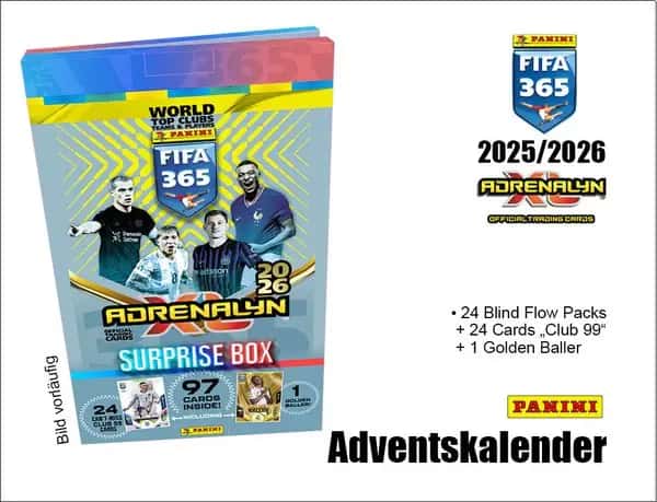 Adrenalyn XL Fifa 365 TCG 25/26 Advent Calendar