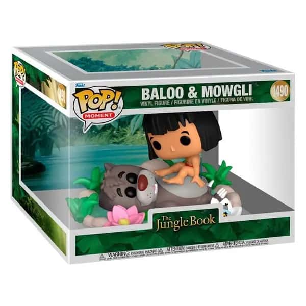 Disney The Jungle Book Funko Pop Vinyl: Baloo & Mowgli