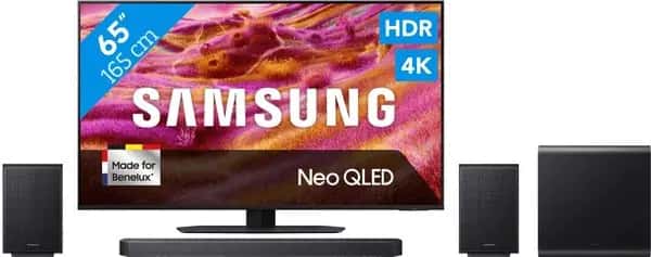 Samsung 65" Neo QLED QN90F 4K (2025) + Samsung HW-Q930F (2025)